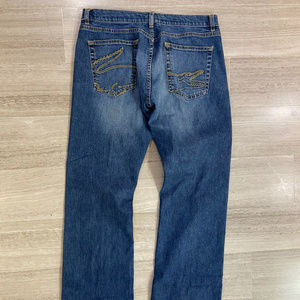 Lacoste Alligator Embroidered Pocket Jeans